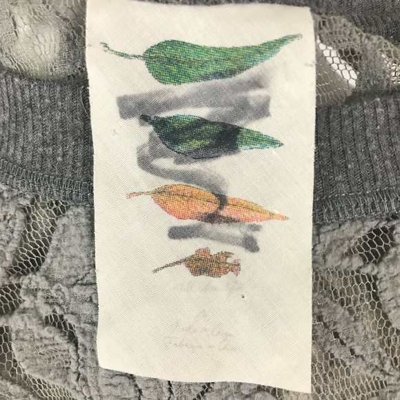 Anthropologie Brand Sheer Floral Mesh Dress / Tunic Size Small - Picture 5 of 7